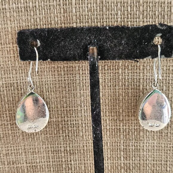 Women Earrings Fashion Earrings Pure Silver Plated Drusy Quartz Ear Jewelry - Picture 12 of 13